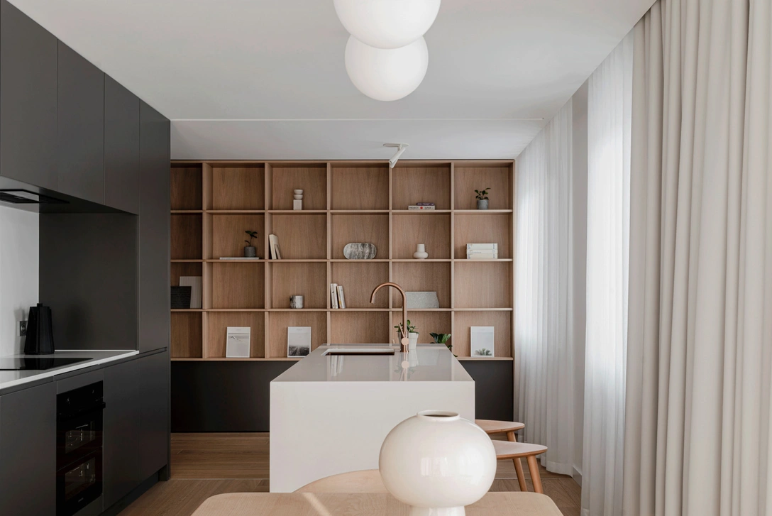 Светлая квартира 65 м² в приморском городе в Польше | Источник: PION Studio