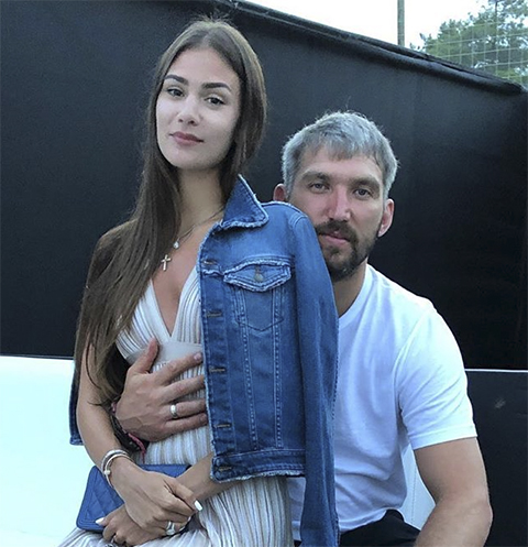 Александр Овечкин и Настасья Шубская ждут второго ребенка