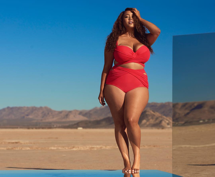 Модель plus-size придумала красивые бикини для толстушек