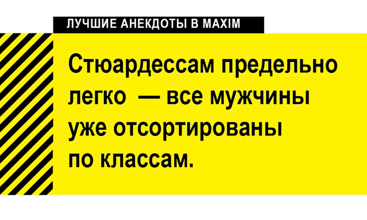 Лучшие анекдоты про самолеты, авиацию и стюардесс, конечно | maximonline.ru