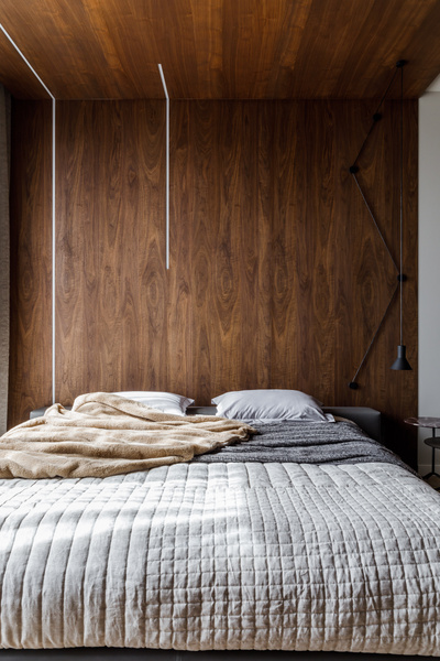 Деревянные панели в спальне: 20+ примеров | myDecor