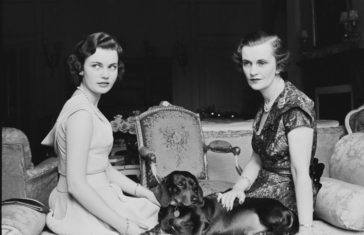 Маргарет Уигэм с дочерью Фрэнсис