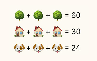 Только гении смогут решить эту математическую задачку меньше чем за 15 секунд
