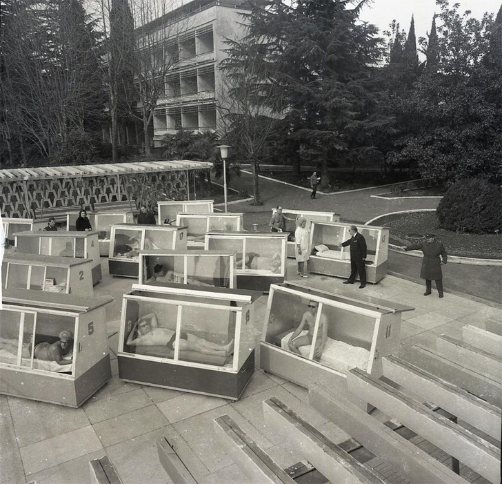 Санаторий имени Я. Фабрициуса, Сочи, 1982