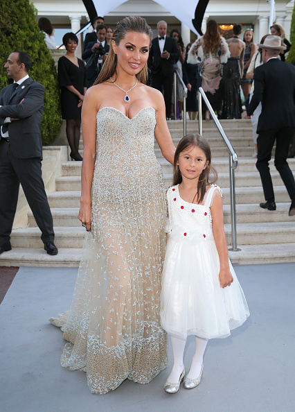 Виктория Боня с дочерью Анджелиной