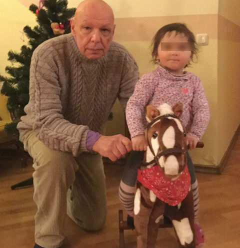 Игорь Дудинский с дочерью Соней