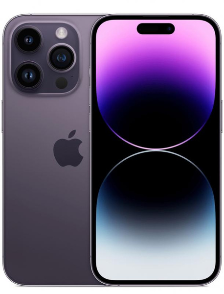 Apple iPhone 14 Pro eSIM 128 ГБ, темно-фиолетовый
