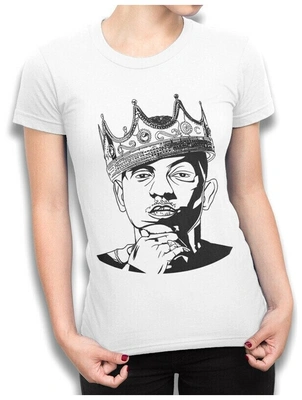 Футболка DreamShirts Kendrick Lamar (Кендрик Ламар), женская белая