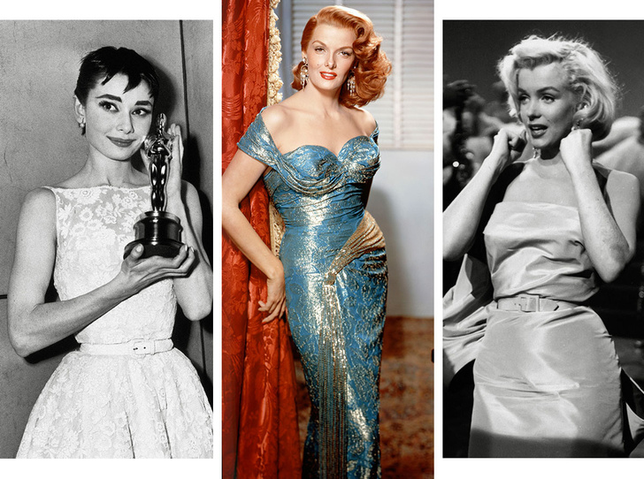 Эталоны женственности: самые потрясающие платья звезд Золотого Голливуда, которые вошли в историю