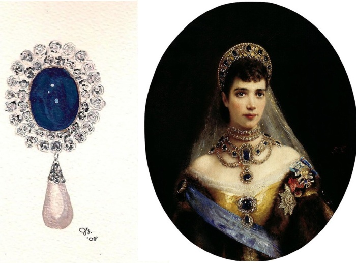Бриллианты княгинь Романовых: 3 русские броши Елизаветы II, которые унаследовала Кейт Миддлтон