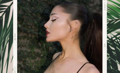 Двойные стрелки — простой и оригинальный макияж Арианы Гранде на Новый год 2022