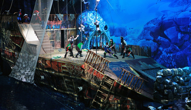 Досуг с детьми новогоднее цирковое шоу «Пираты и корабль