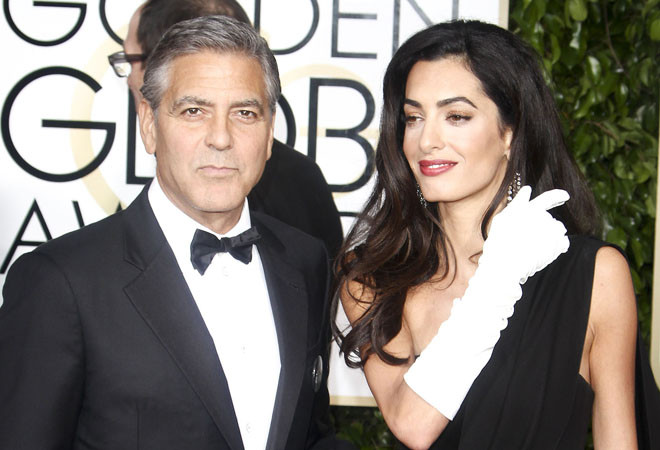Джордж Клуни и Амаль Аламуддин, фото