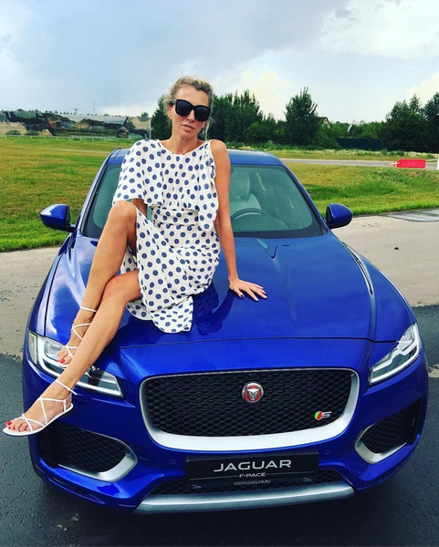 Светлана Бондарчук и ее новая машина