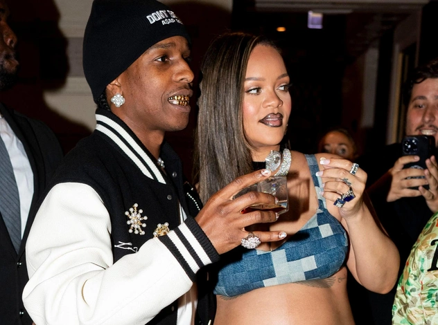 Рианна и Asap Rocky в Париже