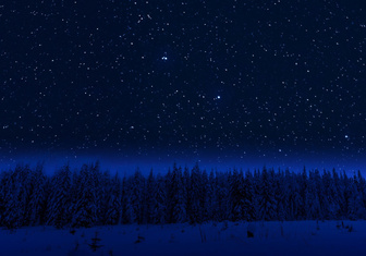 Почему зимой звезды ярче?