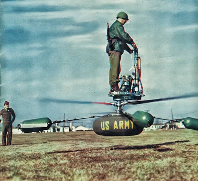 Удивительная история одноместного персонального вертолета 1950-х годов De Lackner HZ-1