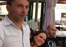Леонид Барац представил друзьям новую возлюбленную