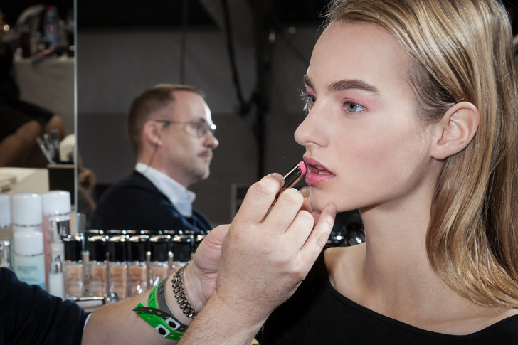 макияж с показа Dior весна-лето 2016