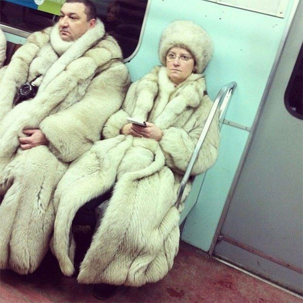 Странные граждане в метро (много загадочных фото)