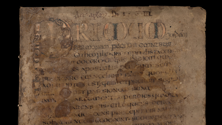 Увековечила свое имя: на полях рукописи VIII века нашли рисунки загадочной дамы