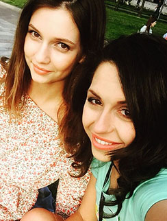 Дарья Канануха и Анжелика Кутний вместе были на пикнике