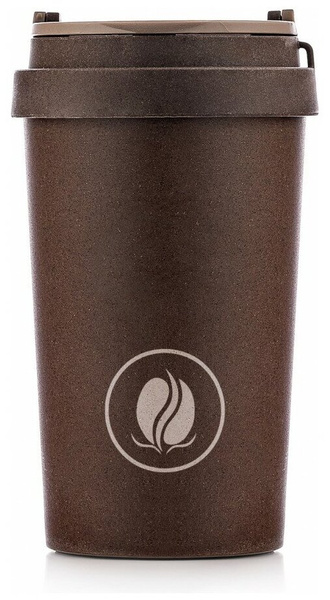 Термокружка ECO CUP Coffee, коричневый 400 мл