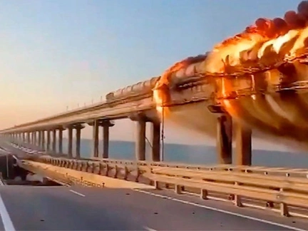 Видео досмотра фуры, которая впоследствии взорвется на Крымском мосту
