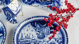 Зимняя сказка: новая коллекция «Объединения Гжель»