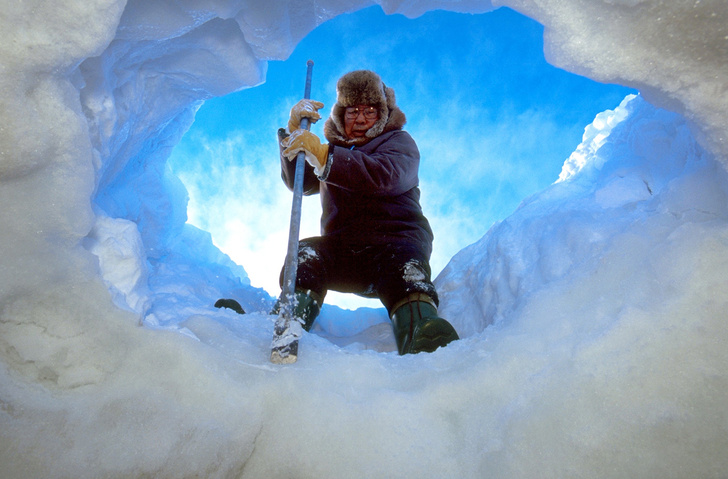 Фото №1 - Сколько названий для снега на самом деле есть у эскимосов?