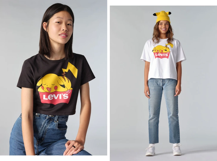 Ностальгия по 90-м: Levi’s выпустил яркую коллаборацию с Pokémon