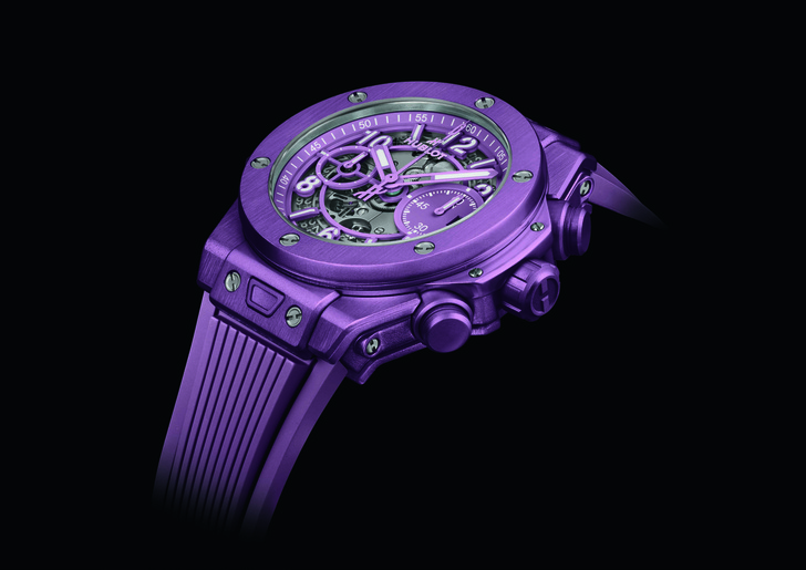 Будет лето: Hublot выпустили яркую модель Big Bang Unico Summer Purple в фиолетовом цвете