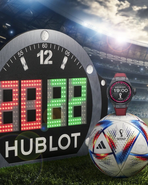 Для тех, кто любит футбол: Hublot выпустил часы в преддверии FIFA World Cup 2022