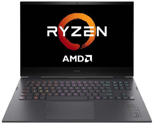 Ноутбук HP Omen 16-c0042ur 4S1A8EA (16.1", Ryzen 9 5900H, 16Gb/ SSD 1024Gb, GeForce® RTX 3070 для ноутбуков) Серебристый