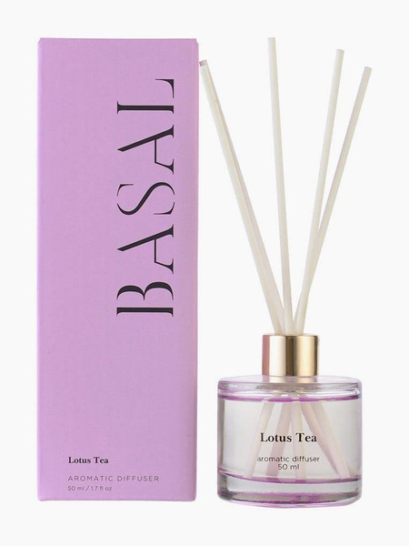 Аромадиффузор Basal «Lotus & Tea», Decogallery цвет: прозрачный, MP002XU03K8Q — купить в интернет-магазине Lamoda