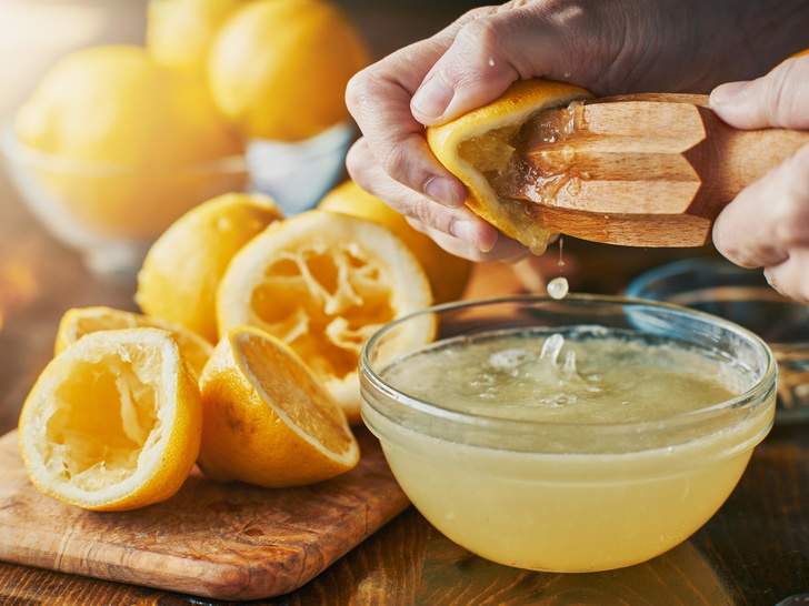 Замена лимонного сока лимонной кислотой. Пропорции / Поваренок