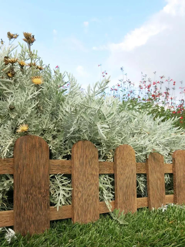 5 идей для садовых бордюров и оград