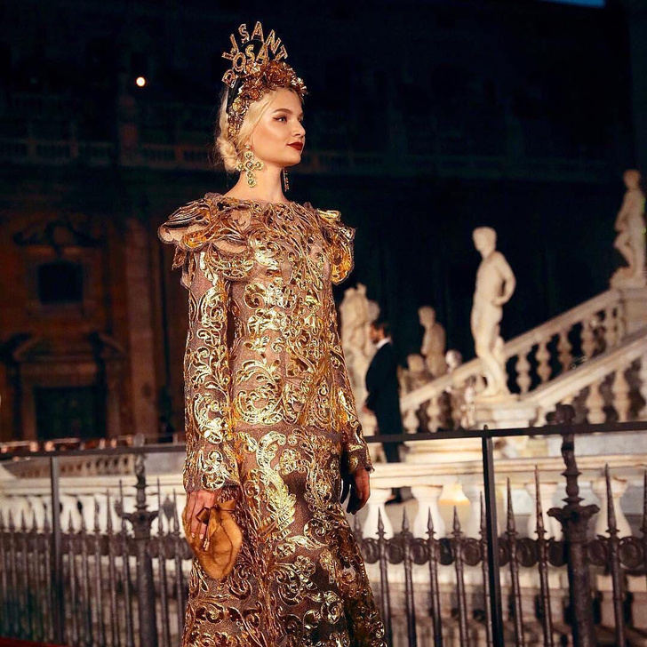 Italiano vero: показ новой коллекции Dolce & Gabbana Alta Moda