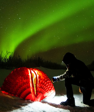 Спасительная капсула для арктических исследователей