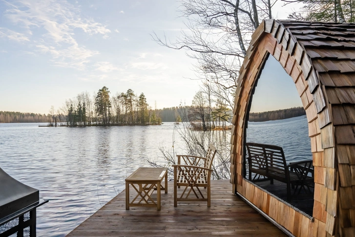 Экоотель We Lodge под Санкт-Петербургом