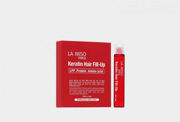 Филлер для волос La Miso Keratin hair fill-up 