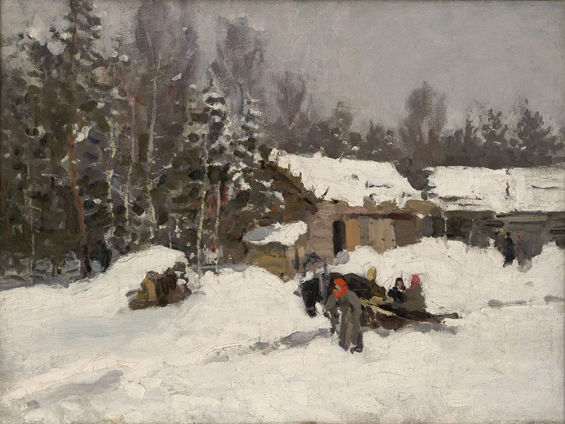 Константин Коровин. «Зимний пейзаж». Музей музыки | mcmaison.ru