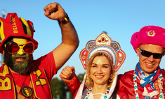 Шот из борща, свадьба на Рубинштейна и болельщики-чебурашки: как гуляет Питер на ЕВРО-2020