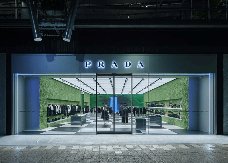 Бутик Prada в Токио по проекту OMA