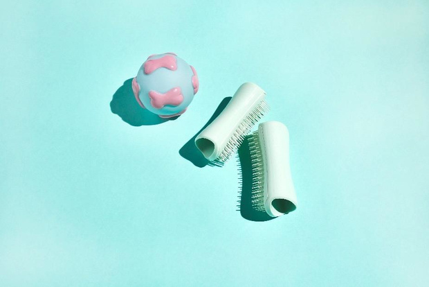 Фото №1 - Бренд Tangle Teezer выпустил расческу для щенков Puppy Brush