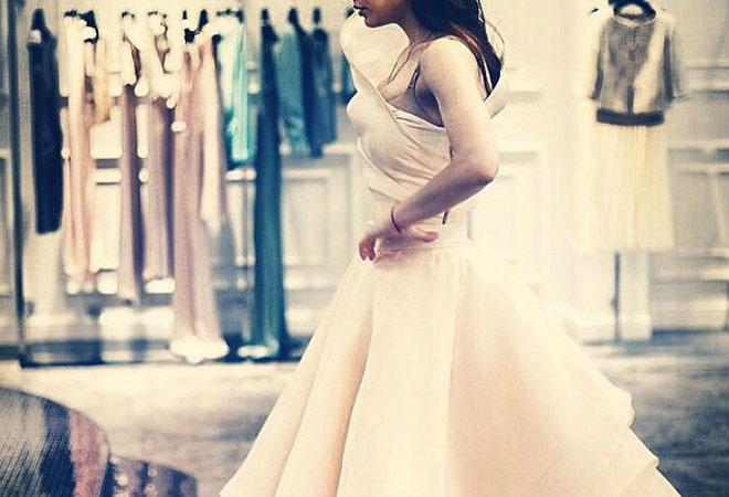 Свадебное платье Виктории Дайнеко: фото