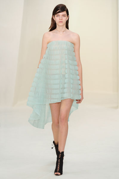 Показ Dior Couture весна-лето 2014 