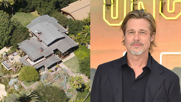 Брэд Питт продает виллу в Лос-Анджелесе, где они жили с Анджелиной Джоли и детьми