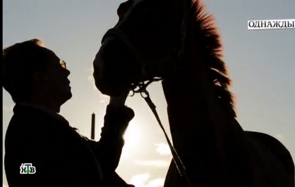 Игорь Скляр и его любимый конь Леша