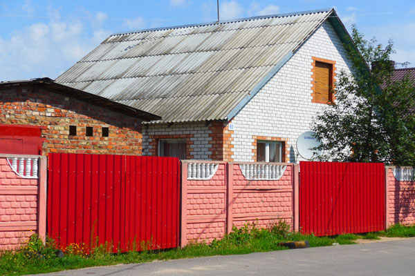 Дом тети Тани в Минске оказался очень скромным